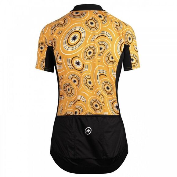 ASSOS UMA GT SHORT SLEEVE JERSEY CAMOU Yellow size M cycling - Picture 2 of 2